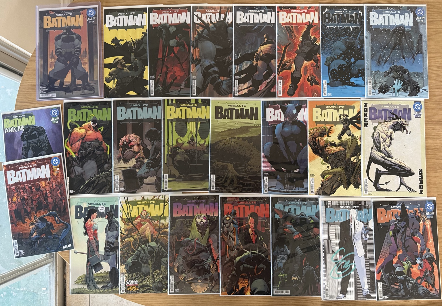 Absolute Batman comic collection